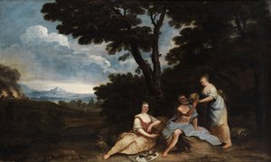 Lot and His Daughters by Giuseppe Zola